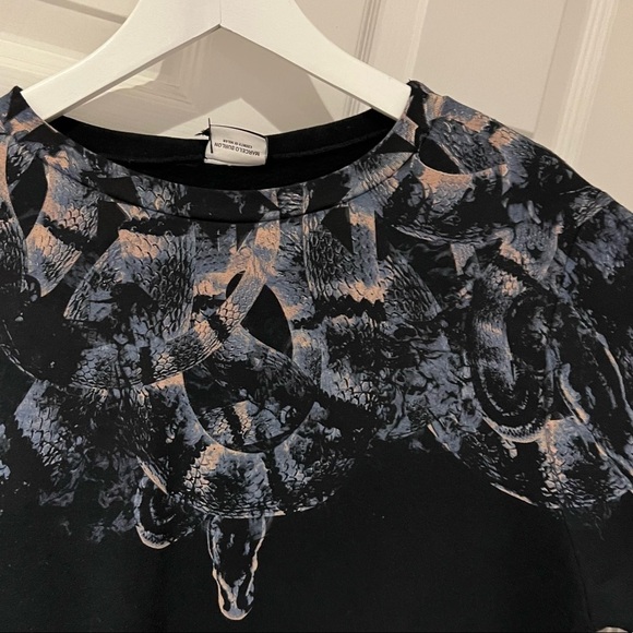 NWT Marcelo Burlon Snake Crew Swearshirt XXS Oversized - Picture 9 of 12
